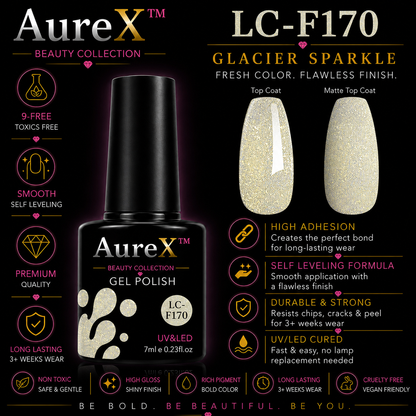 AureX™ 129-Color Gel Nail Set
