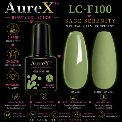 AureX™ 129-Color Gel Nail Set