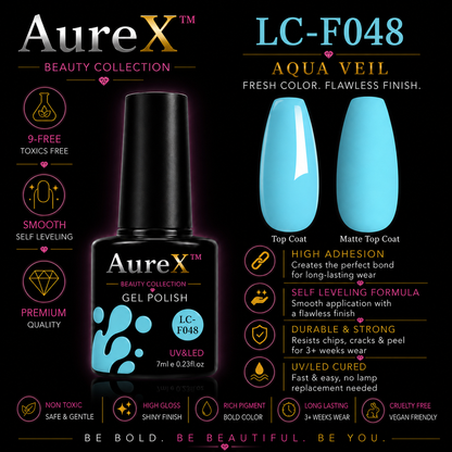AureX™ 129-Color Gel Nail Set