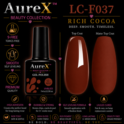 AureX™ 129-Color Gel Nail Set