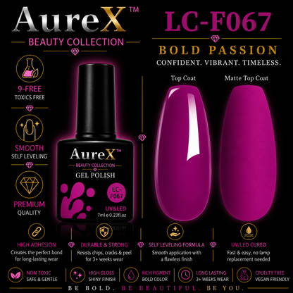 AureX™ 129-Color Gel Nail Set