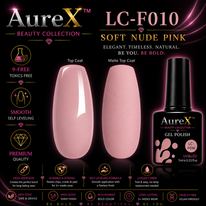AureX™ 129-Color Gel Nail Set