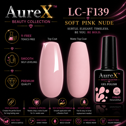 AureX™ 129-Color Gel Nail Set