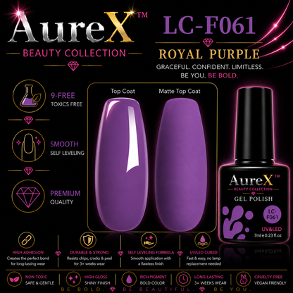 AureX™ 129-Color Gel Nail Set