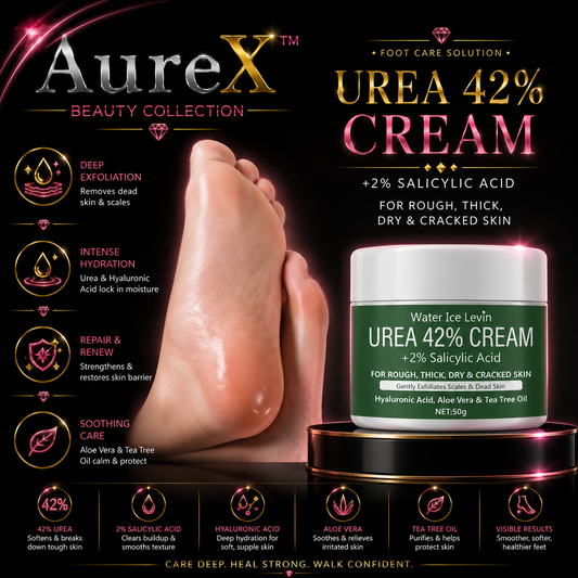 AureX™ Urea & Salicylic Foot & Hand Cream