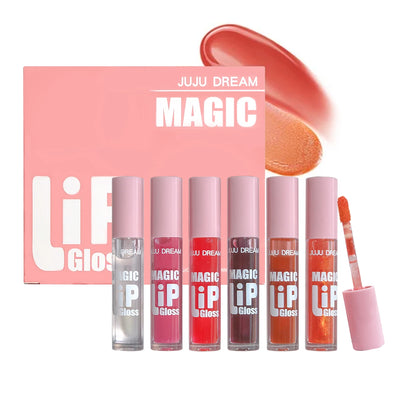 AureX™ CrystalShine Lip Gloss Set (6-Piece)