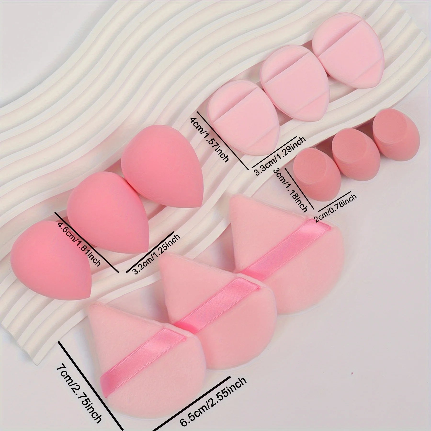 AureX™ 12-Piece Makeup Sponge Set