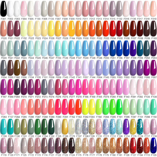 AureX™ 129-Color Gel Nail Set