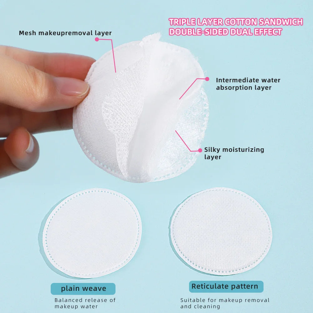 AureX™ PureSoft Cotton Pads (100pcs)