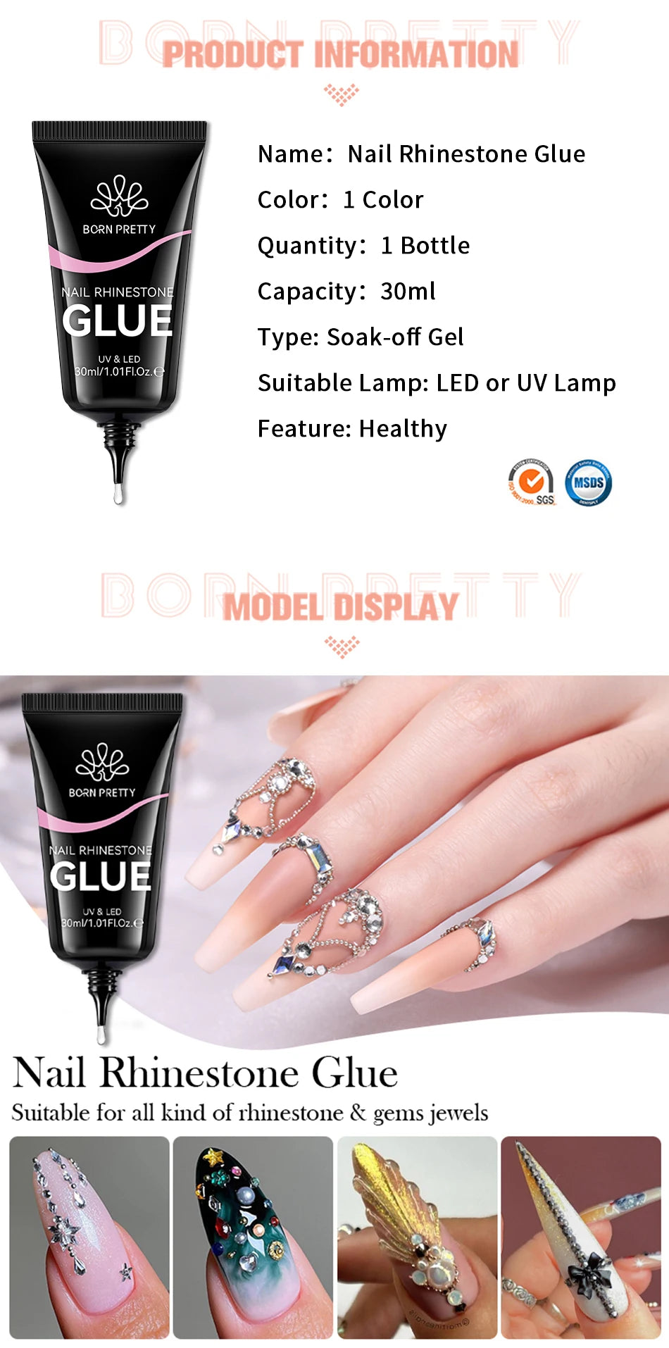 AureX™ Crystal Nail Glue