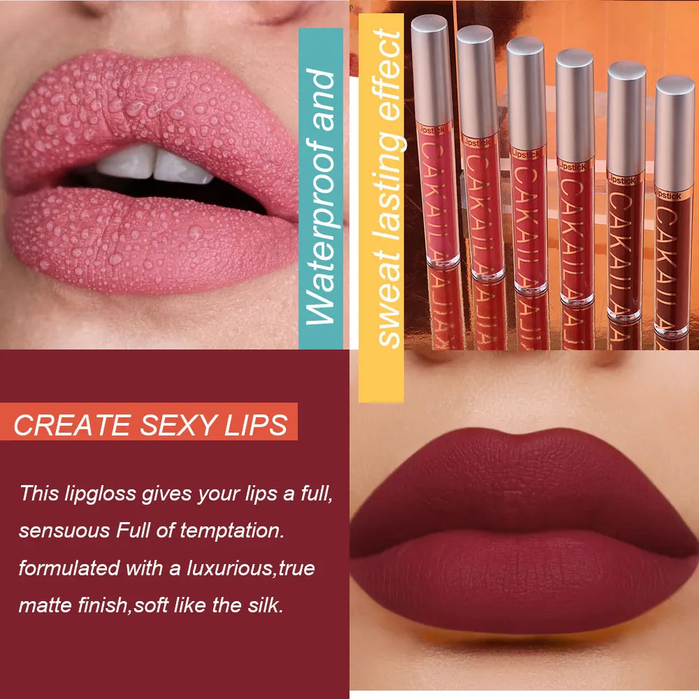 AureX™ VelvetFusion Lip Set (6-Color)