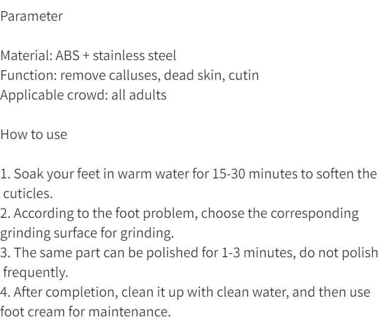 AureX™ Stainless Steel Foot File