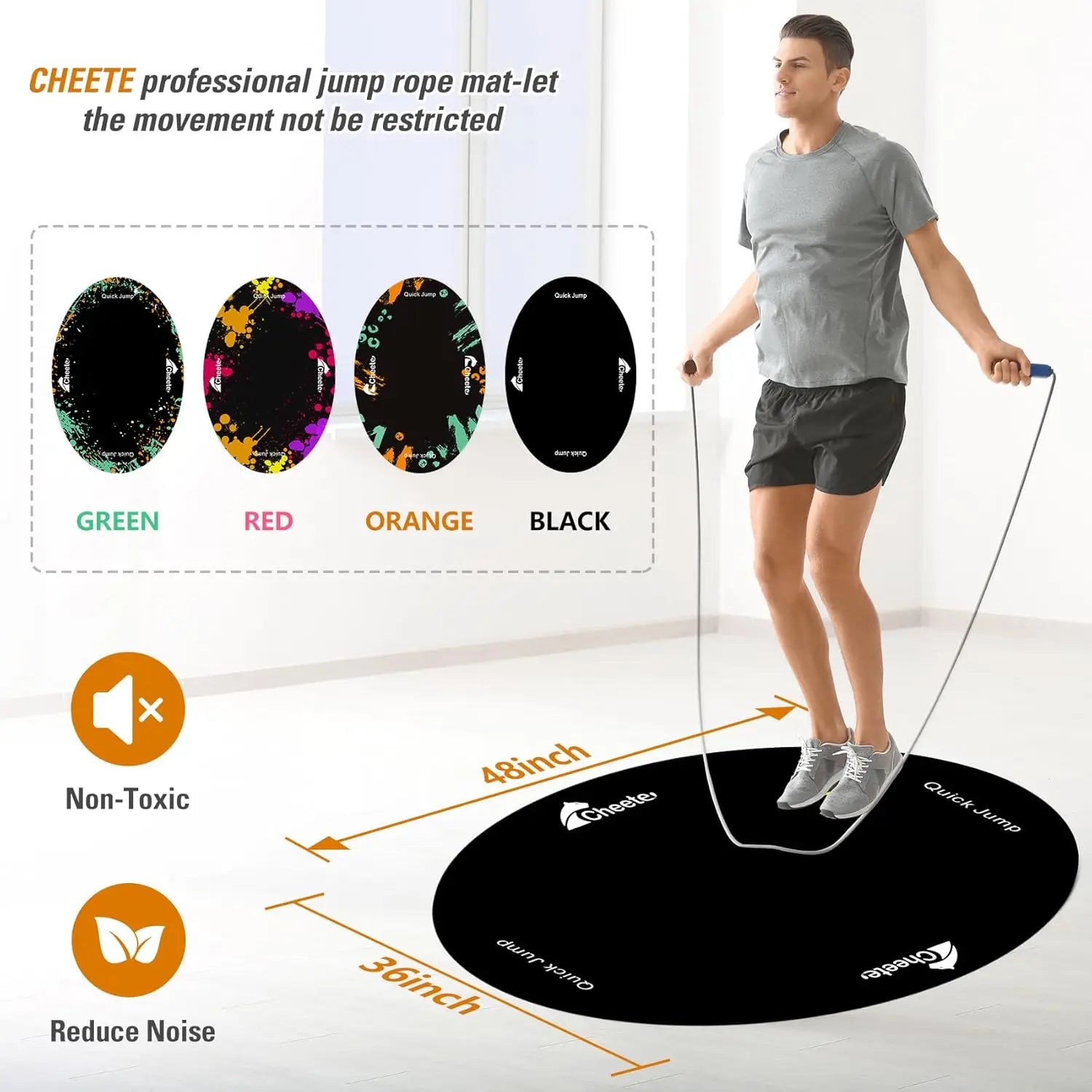 AureX™ ProGrip Exercise Mat