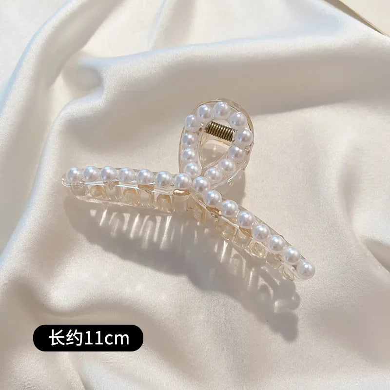 AureX™ PearlGrip Hair Claw Clip