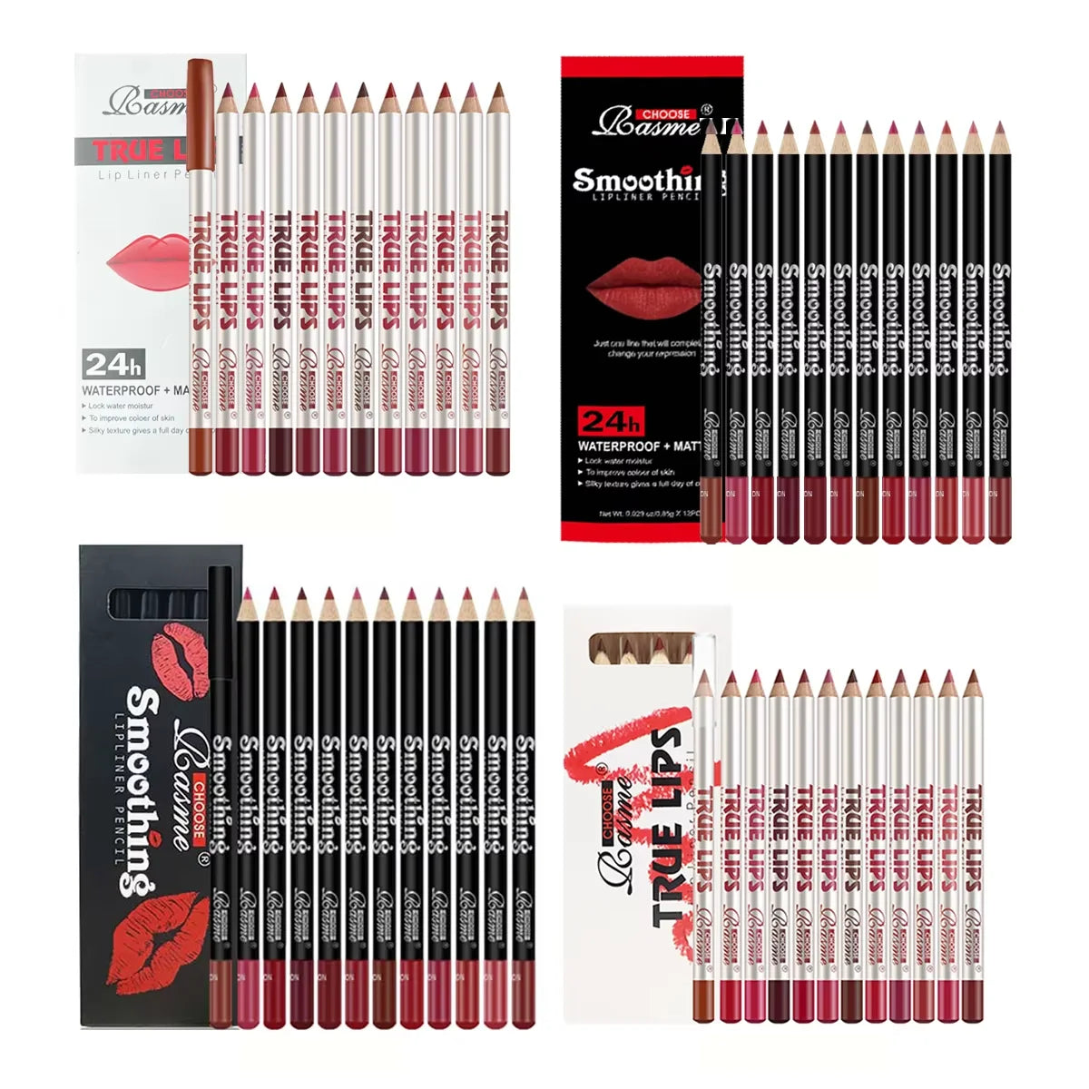 AureX™ VelvetLuxe Lip Set (12-Piece)