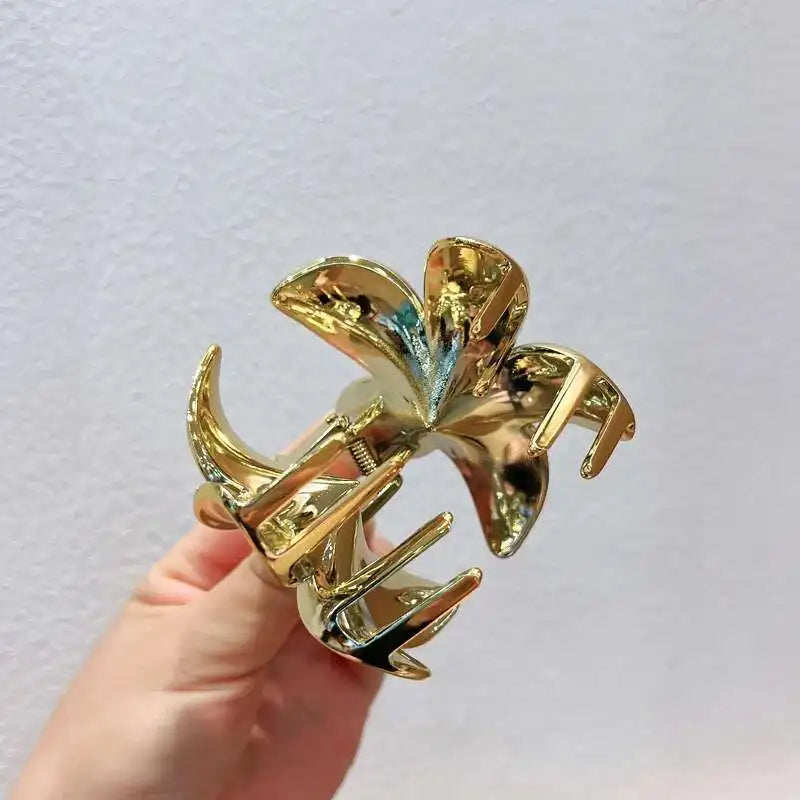 AureX™ BloomGrip Hair Claw Clip