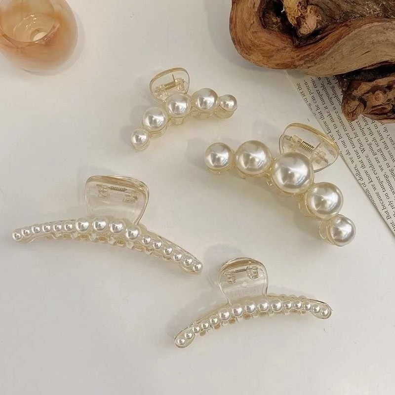 AureX™ PearlGrip Hair Claw Clip