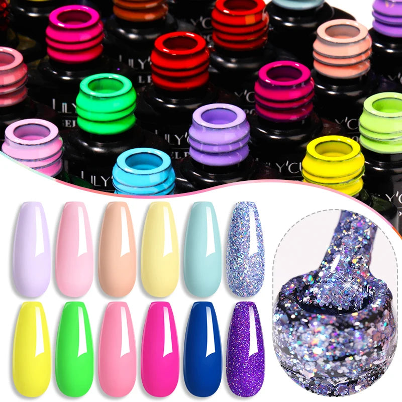 AureX™ 129-Color Gel Nail Set