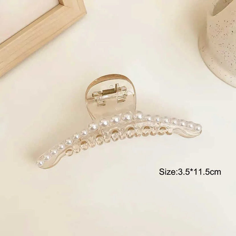 AureX™ PearlGrip Hair Claw Clip