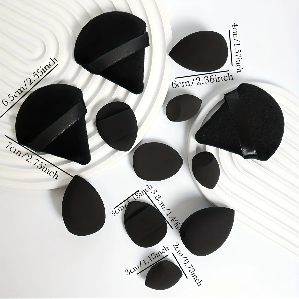 AureX™ 12-Piece Makeup Sponge Set