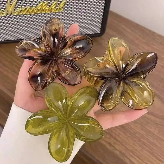 AureX™ BloomGrip Hair Claw Clip