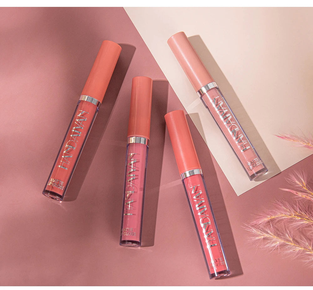 AureX™ Luxe Lip Set – 6 Matte Liquid Lipsticks