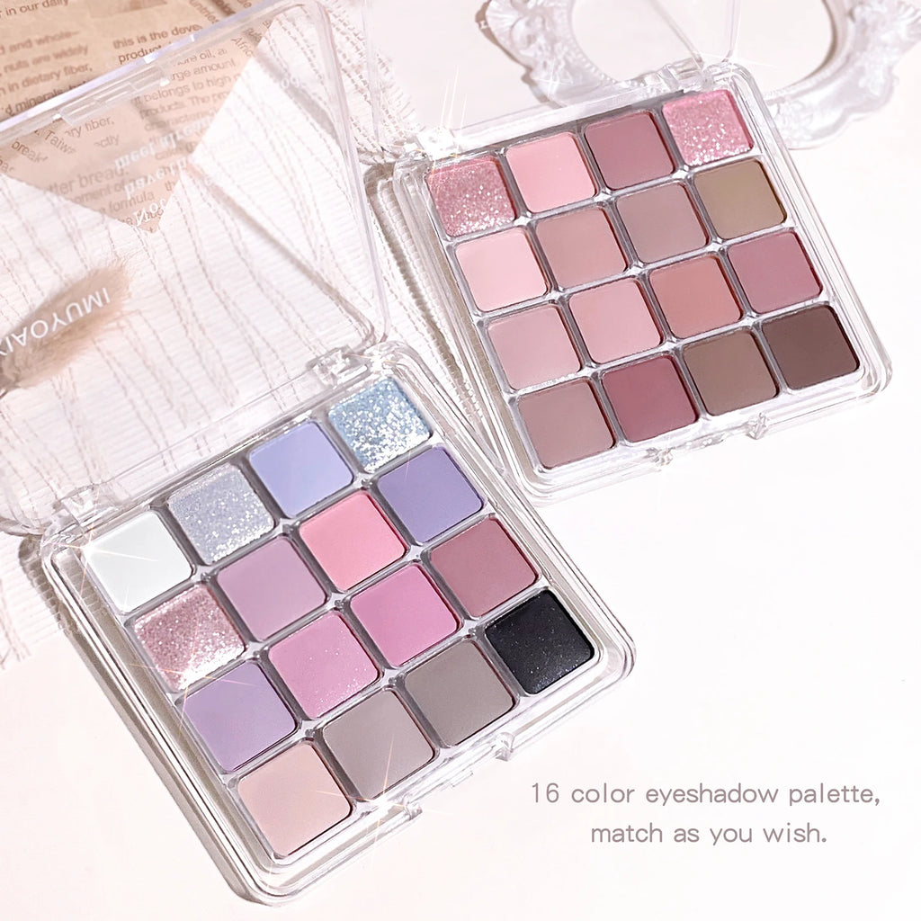 AureX™ Sunset Magic 16-Color Eyeshadow Palette