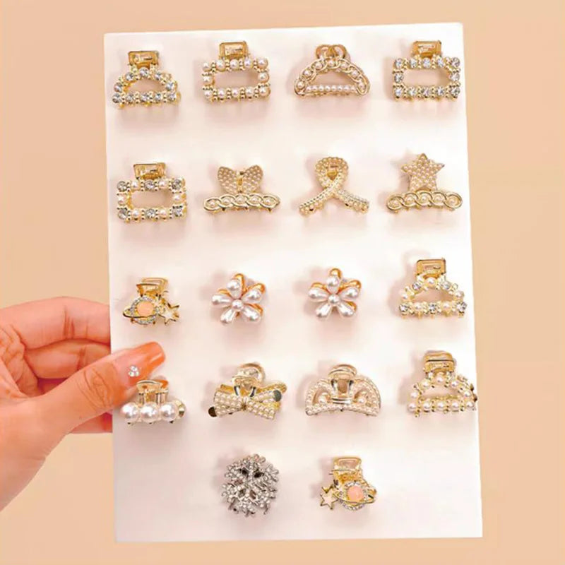 AureX™ MiniPearl Hair Claw Set