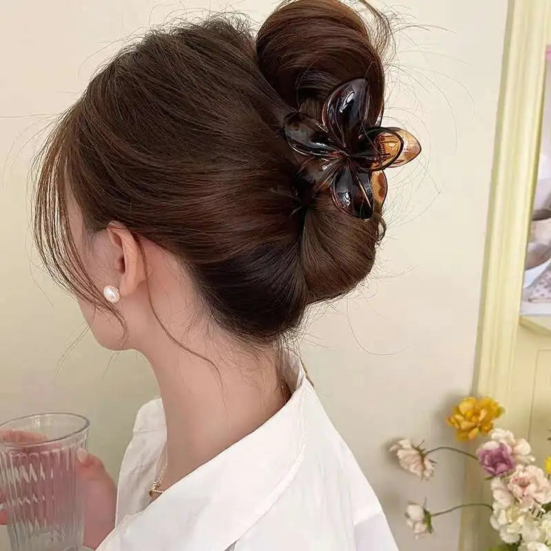 AureX™ BloomGrip Hair Claw Clip