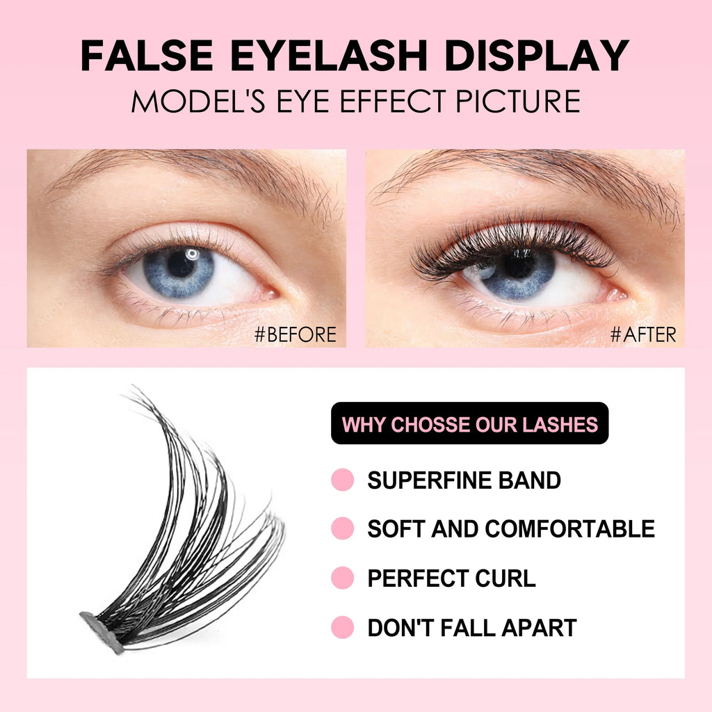 AureX™ DIY Lash Extension Kit – 200pcs