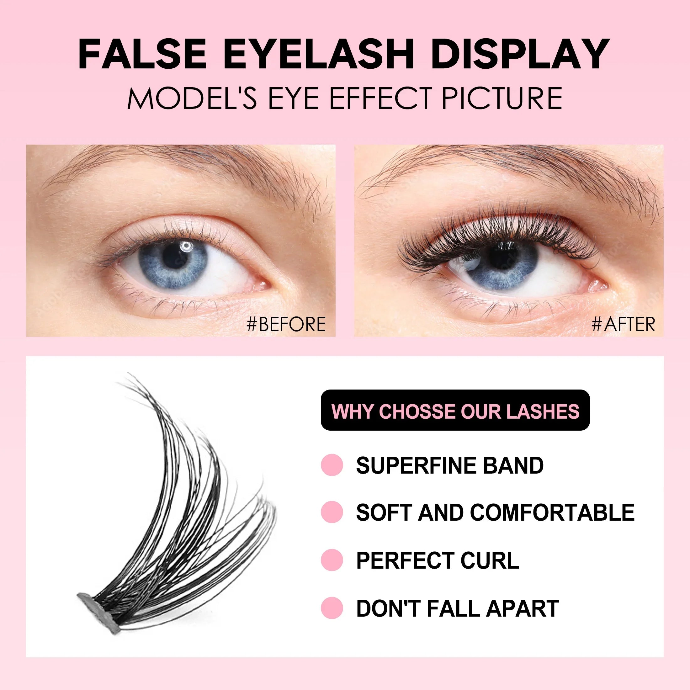 AureX™ DIY Lash Extension Kit – 200pcs