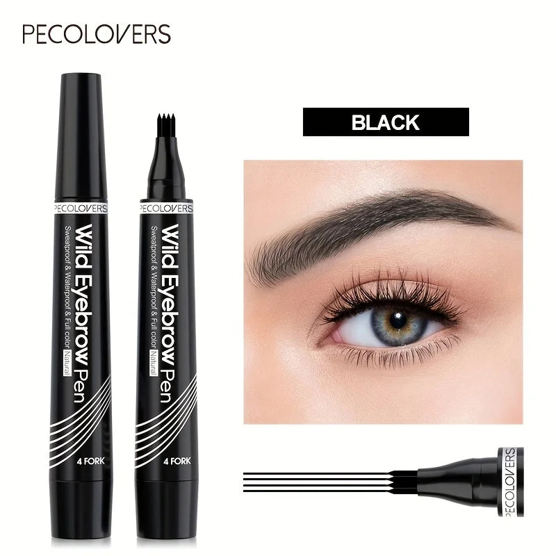 AureX™ 4-Tip Eyebrow Pen – 6 Colors