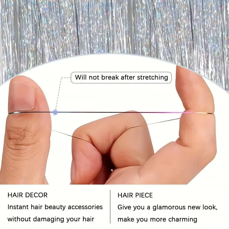 AureX™ Prism Spark Tinsel Extensions