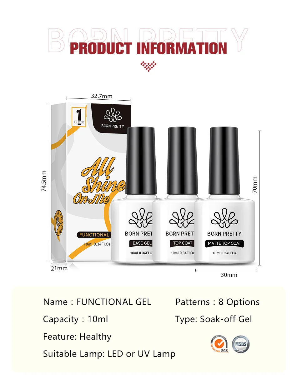 AureX™ Rubber Gel Base & Top Coat