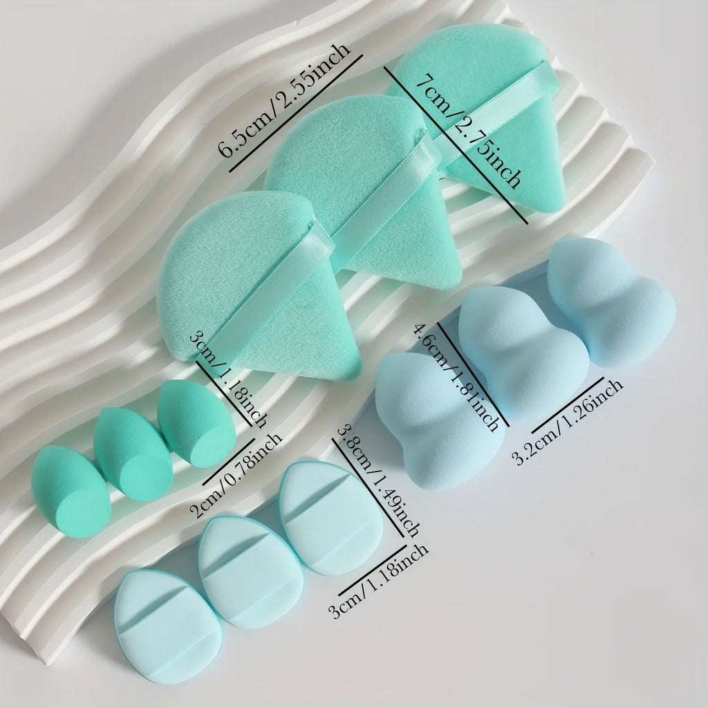 AureX™ 12-Piece Makeup Sponge Set