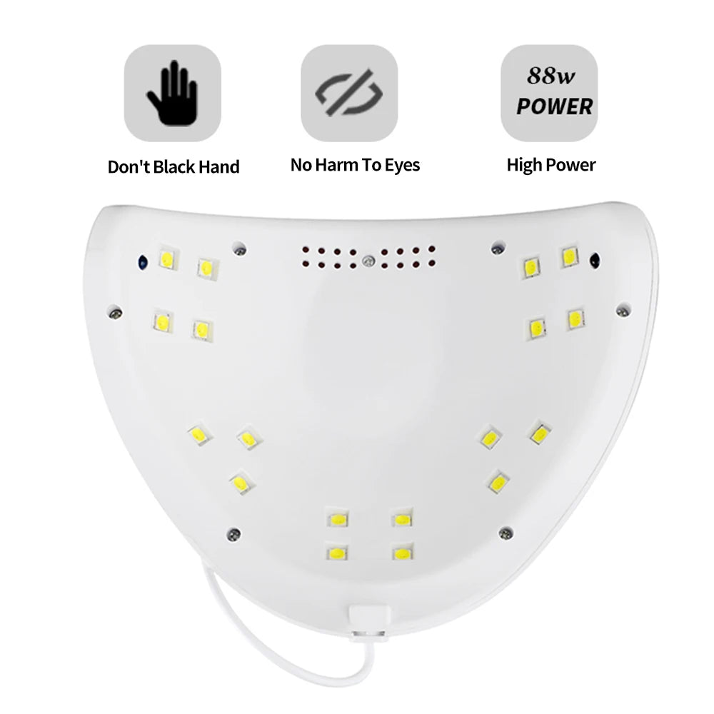 AureX™ LULAA 88W UV Nail Lamp
