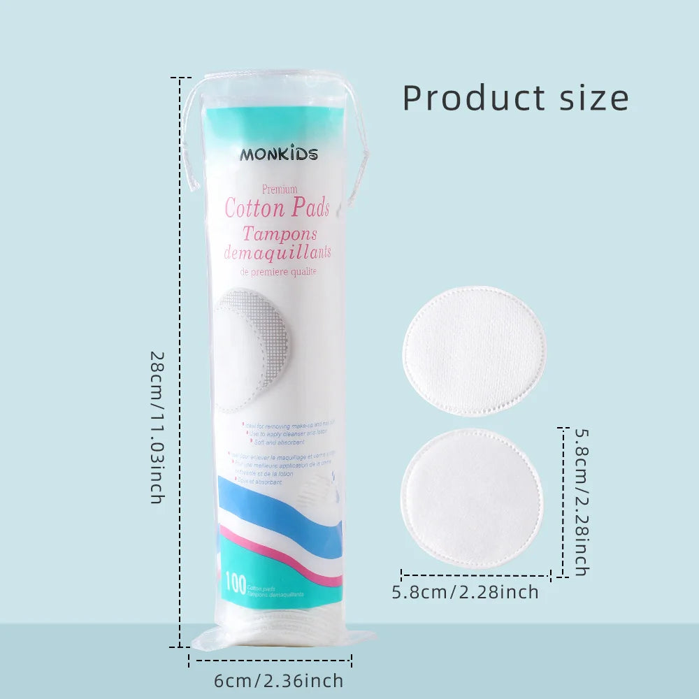 AureX™ PureSoft Cotton Pads (100pcs)