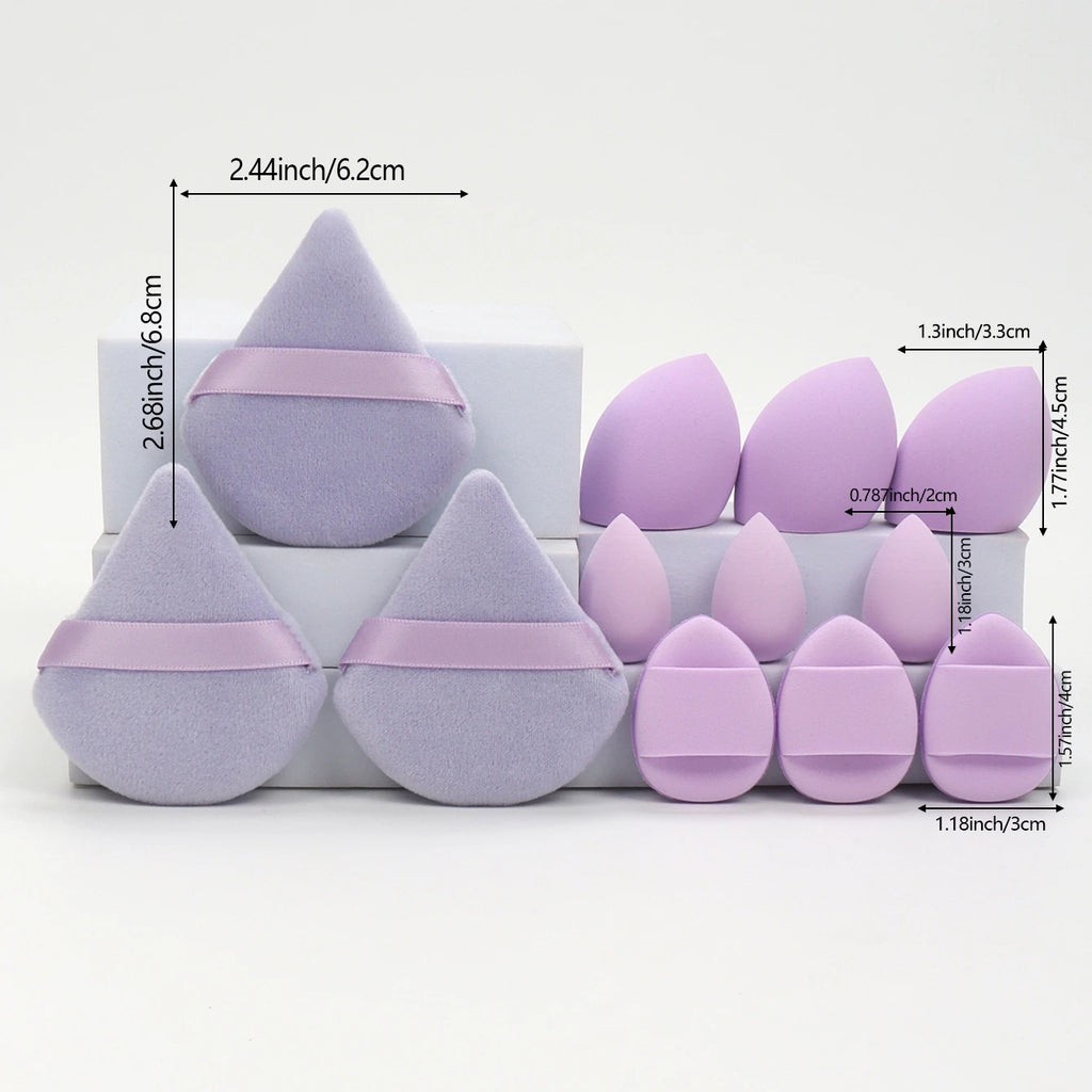 AureX™ 12-Piece Makeup Sponge Set