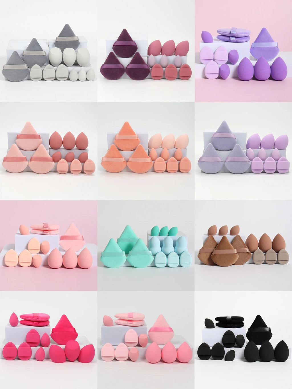 AureX™ 12-Piece Makeup Sponge Set