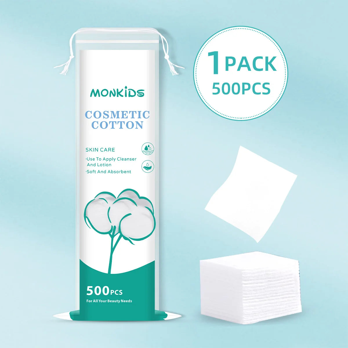 AureX™ PureSoft Cotton Pads (100pcs)