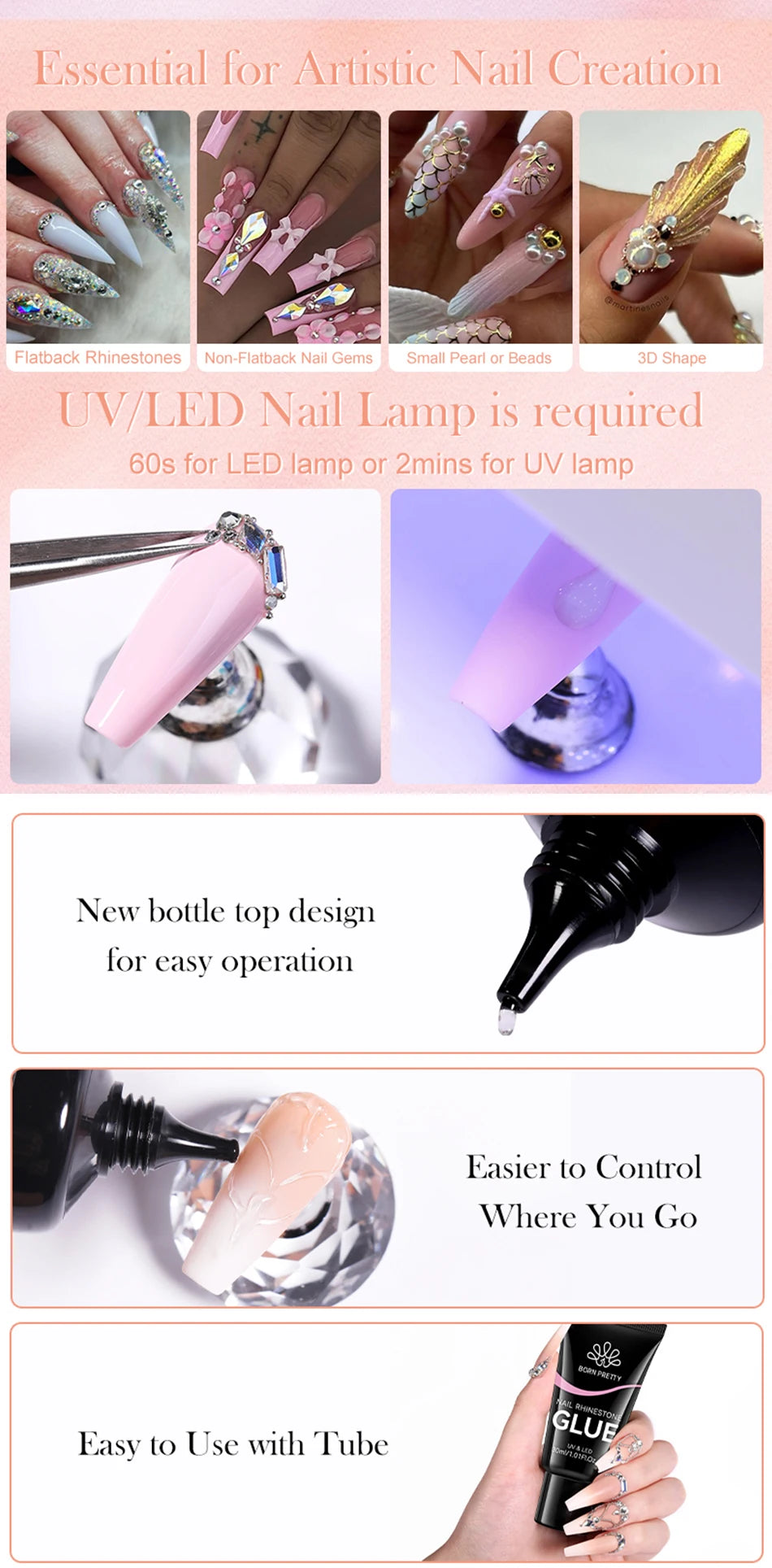 AureX™ Crystal Nail Glue