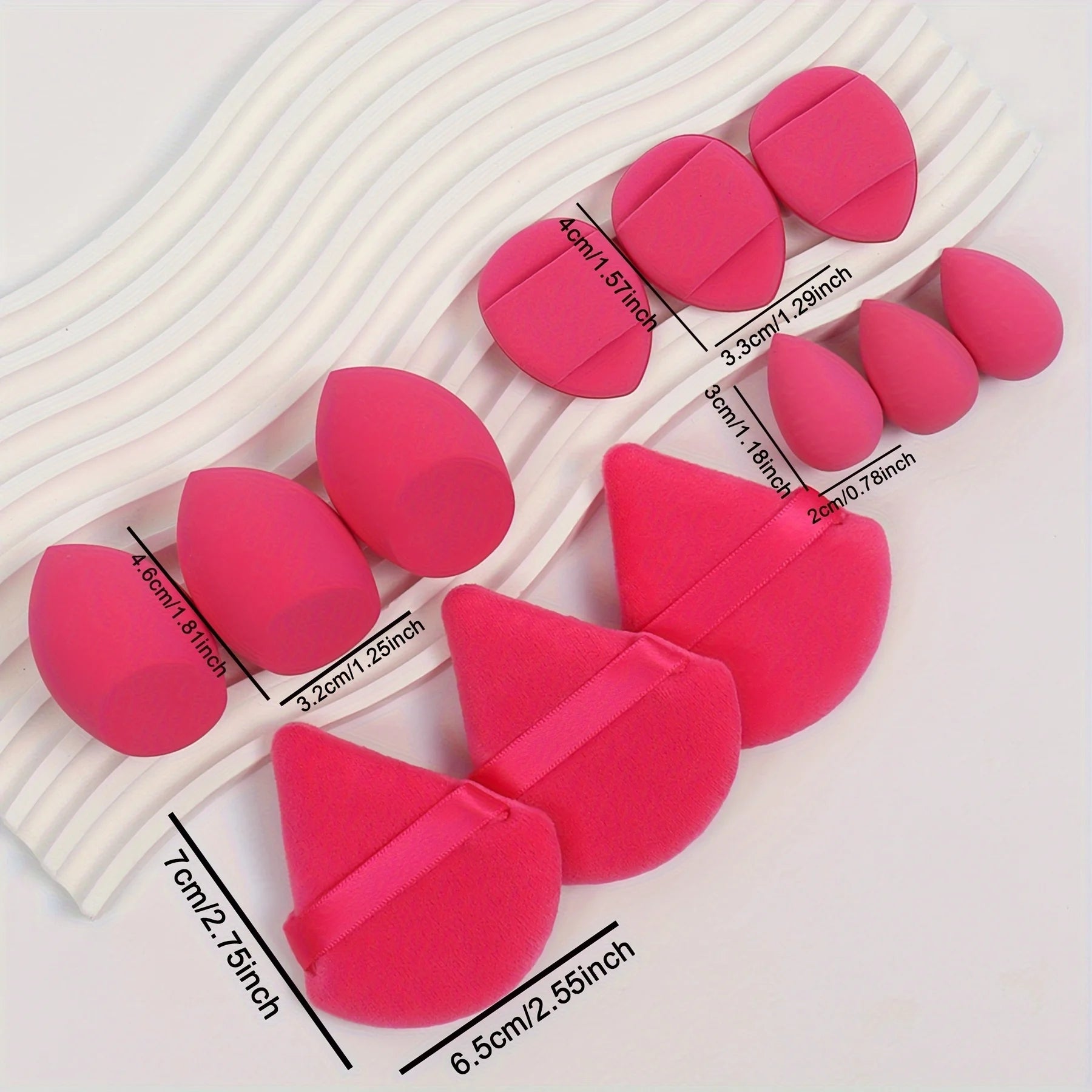 AureX™ 12-Piece Makeup Sponge Set