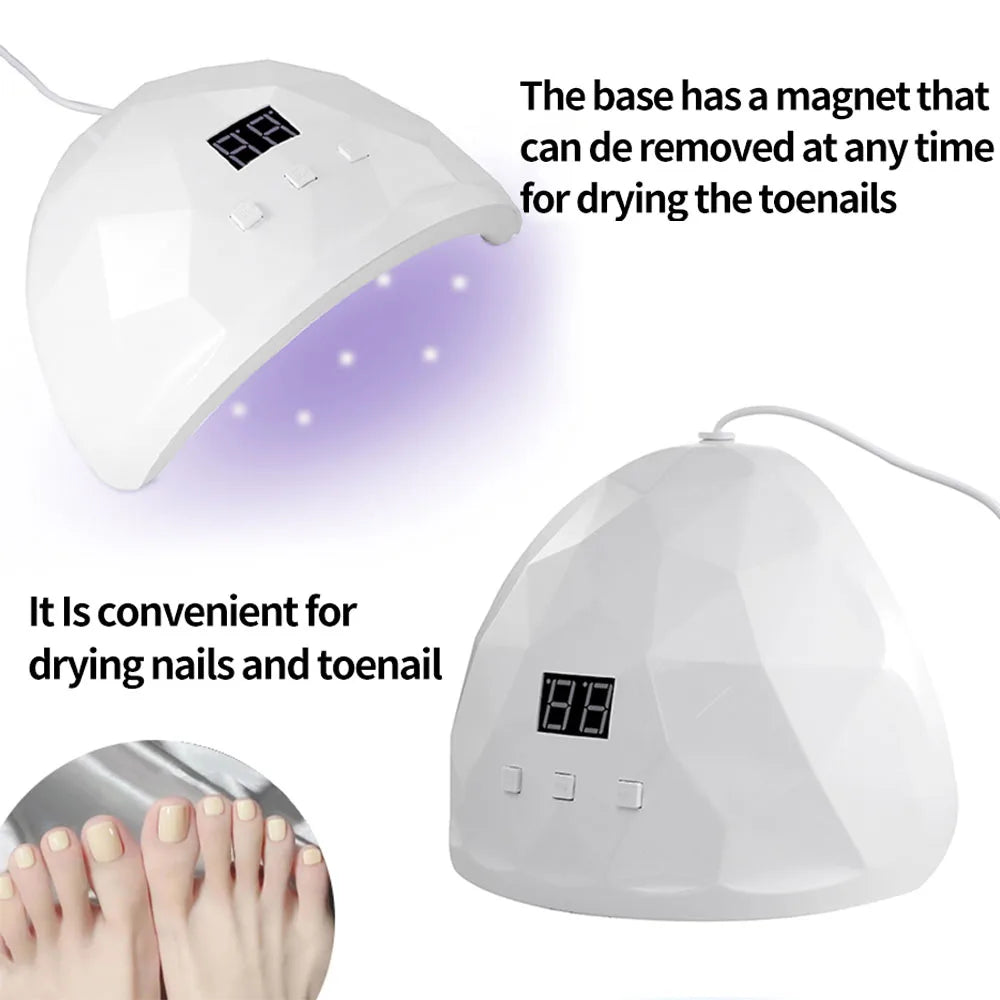 AureX™ LULAA 88W UV Nail Lamp